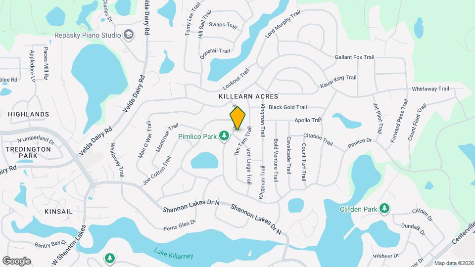 4728 Pimlico Dr Map and Location Details