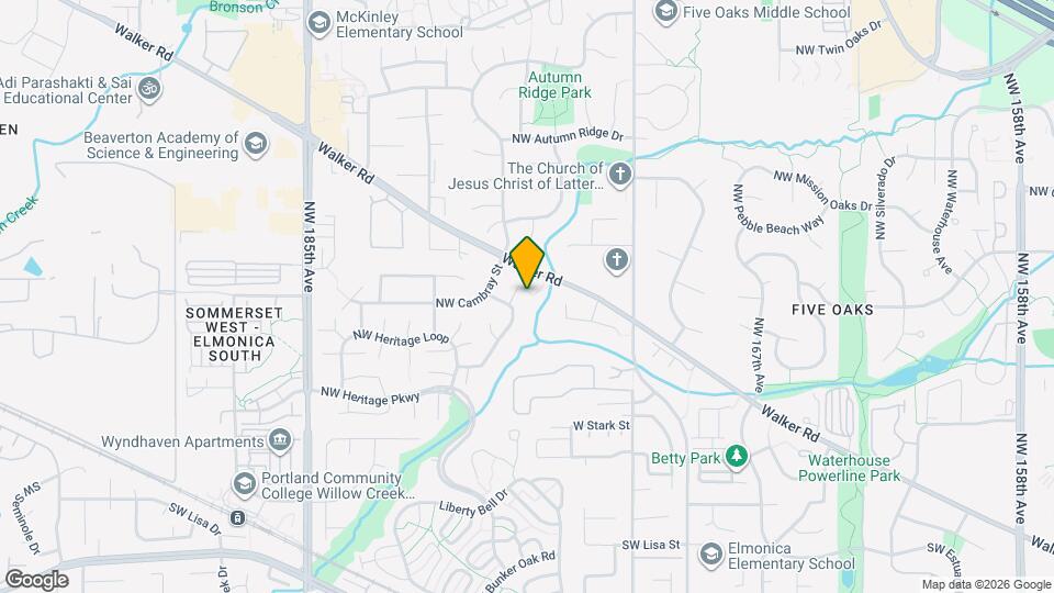 650 NW Willow Glen Pl Map and Location Details