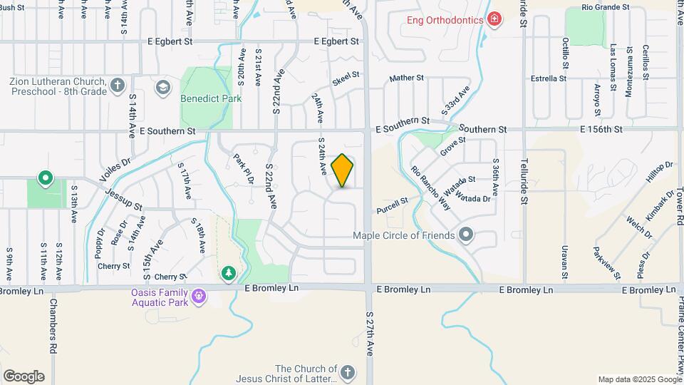 2462 Kiowa Creek Dr Map and Location Details