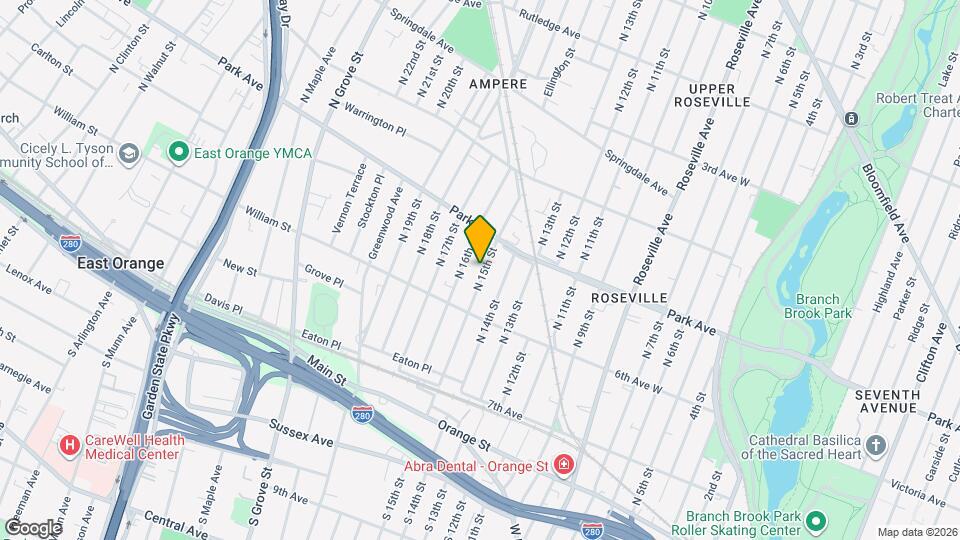 147 N 15th St Map and Location Details