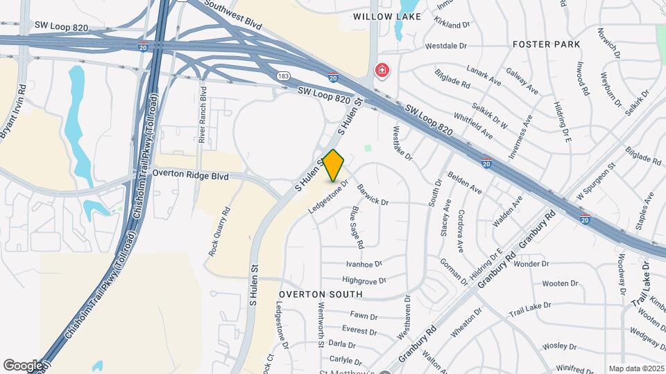 4916 Ledgestone Dr Map and Location Details