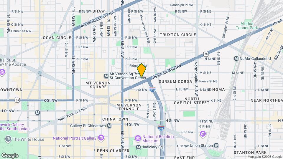 425 New York Ave NW, Unit SI ID1587677P Map and Location Details