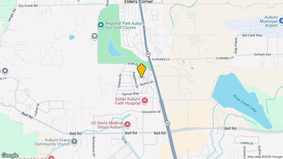 3633 Park Dr Map and Location Details