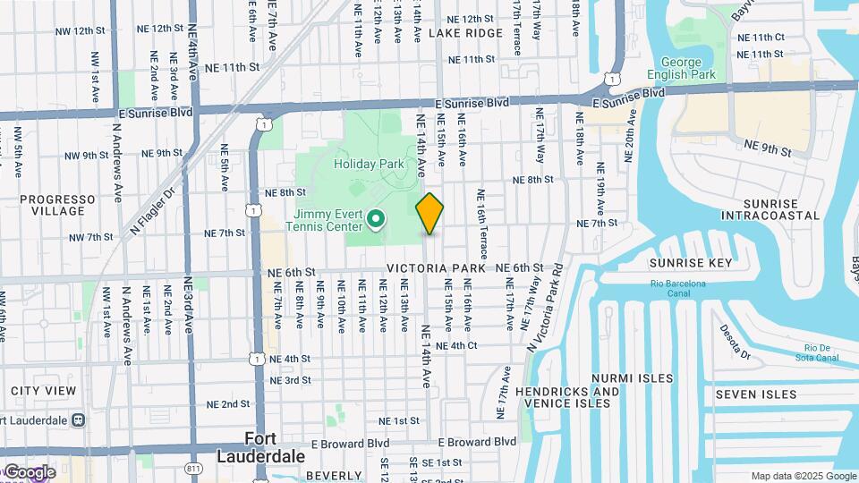 630 NE 14th Ave Mapa y Detalles de la Ubicación
