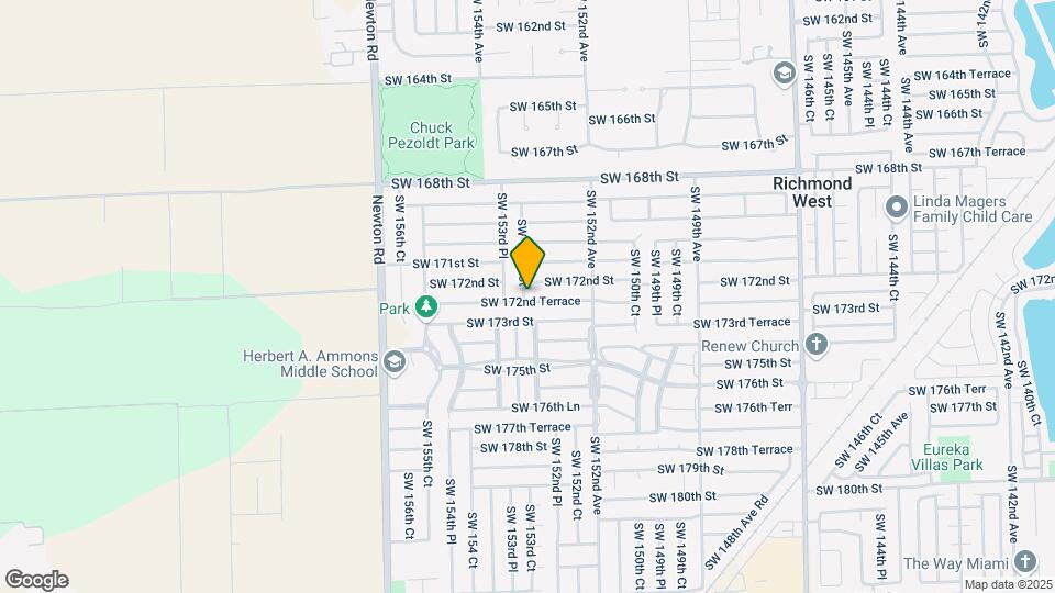15359 SW 172nd Terrace Map and Location Details