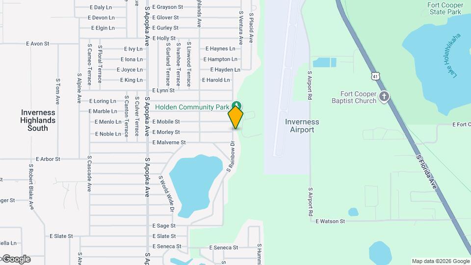 4333 S Rainbow Dr Map and Location Details