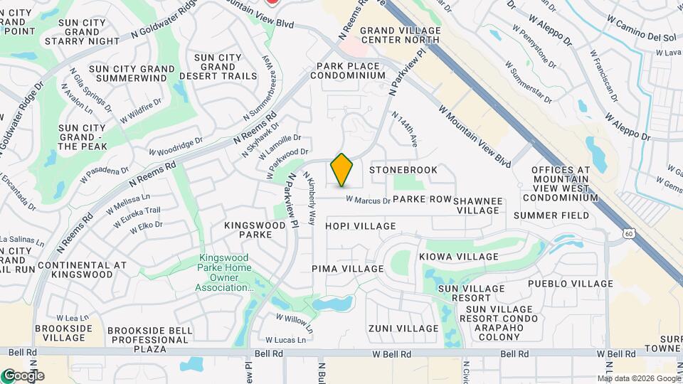 14634 W Marcus Dr Map and Location Details