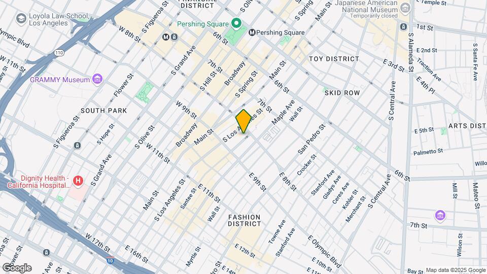Maxfield Lofts Map and Location Details