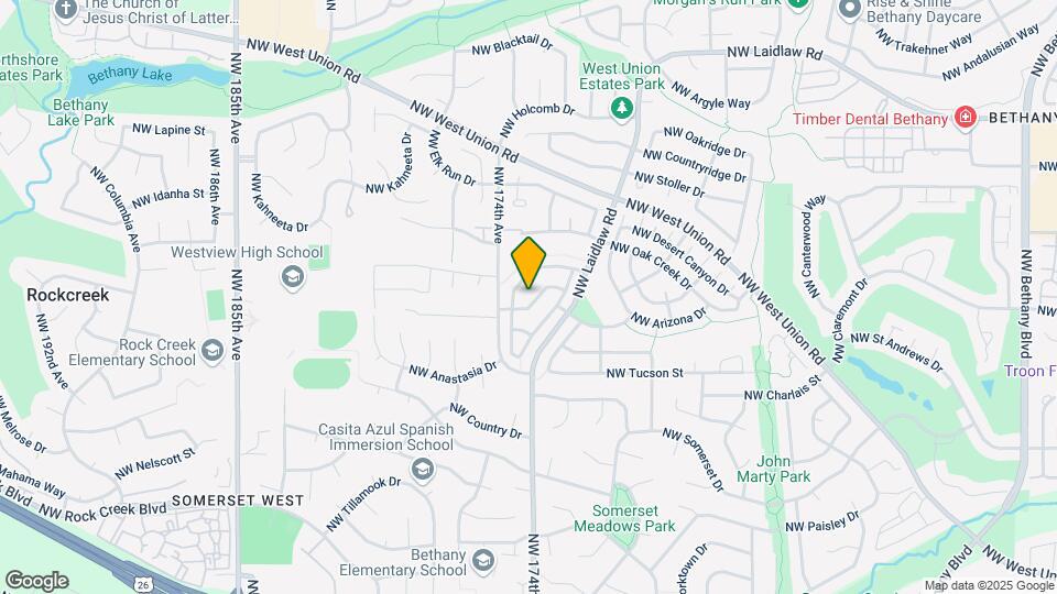 17317 NW La Paloma Ln Mapa y Detalles de la Ubicación