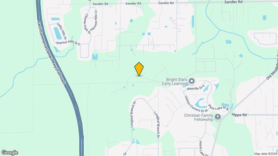 10148 Pavnes Creek Dr Map and Location Details