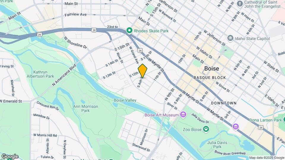 1190 W Lee St Mapa y Detalles de la Ubicación
