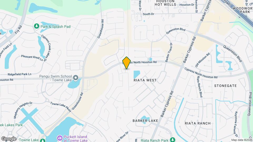 18314 Southwood Creek Dr Mapa y Detalles de la Ubicación