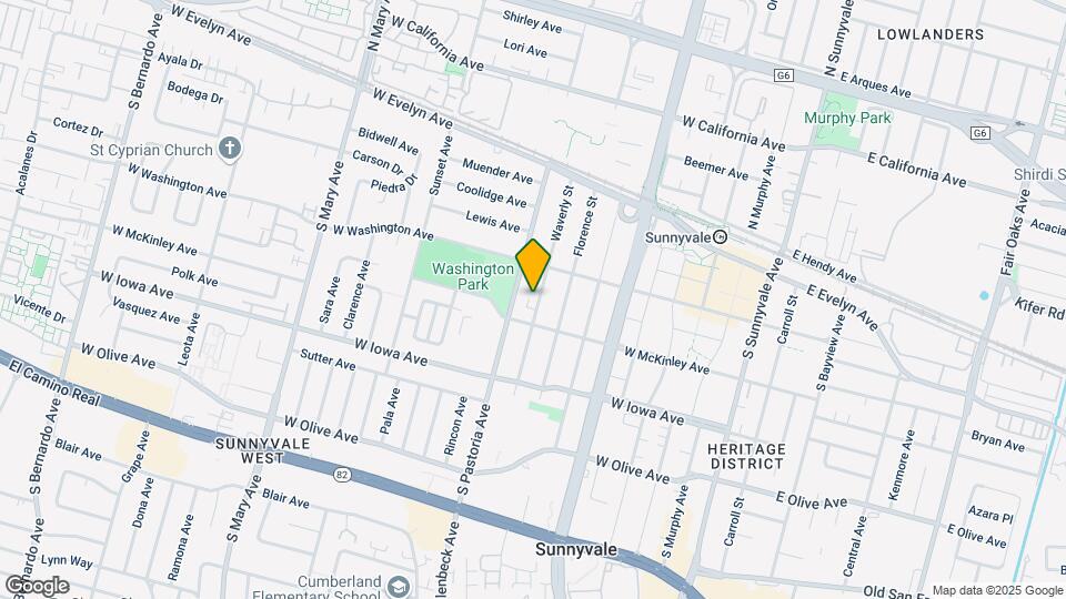 263 Waverly St Mapa y Detalles de la Ubicación