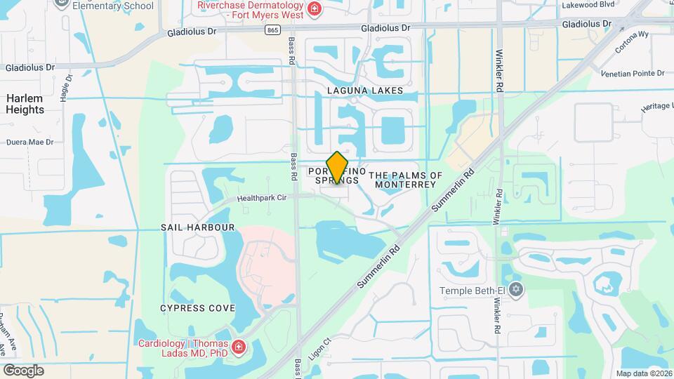 9453 Montebello Way Map and Location Details