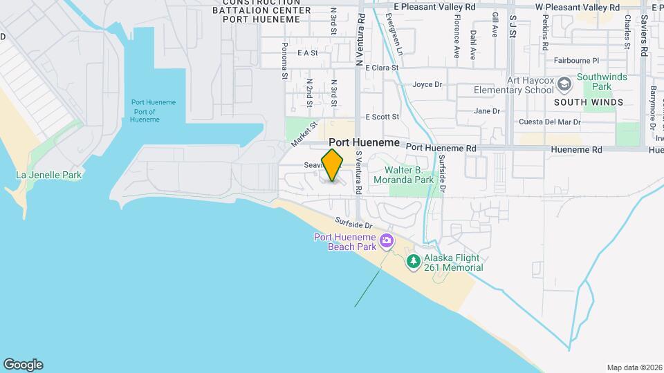 263 S Ventura Rd, Unit 263 Map and Location Details