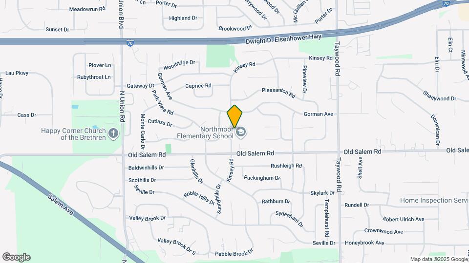 7100 Kinsey Rd Map and Location Details