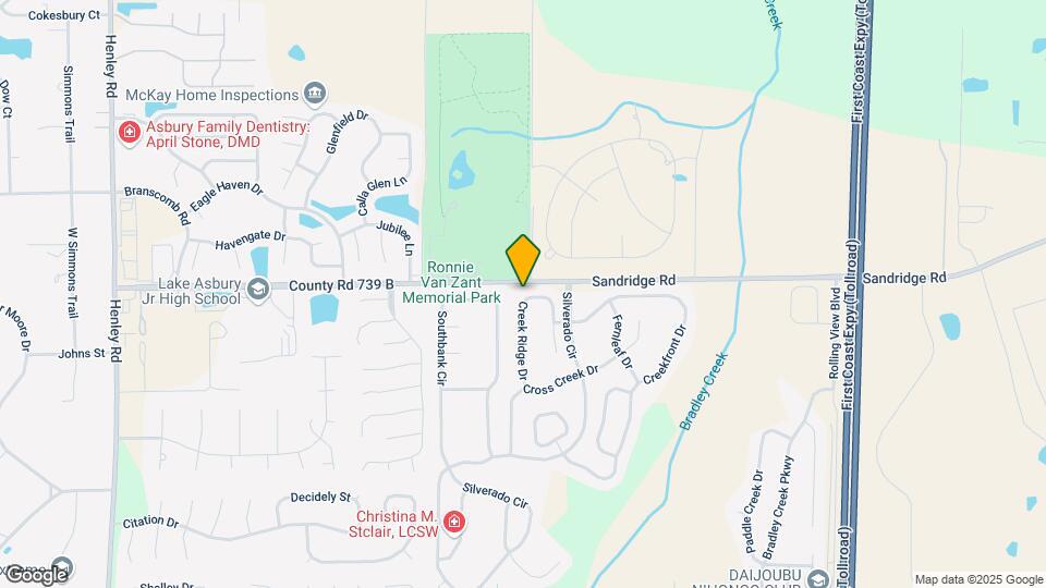 2684 Creek Ridge Dr Map and Location Details