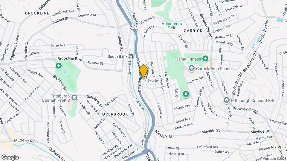 2064 Dartmore St Mapa y Detalles de la Ubicación