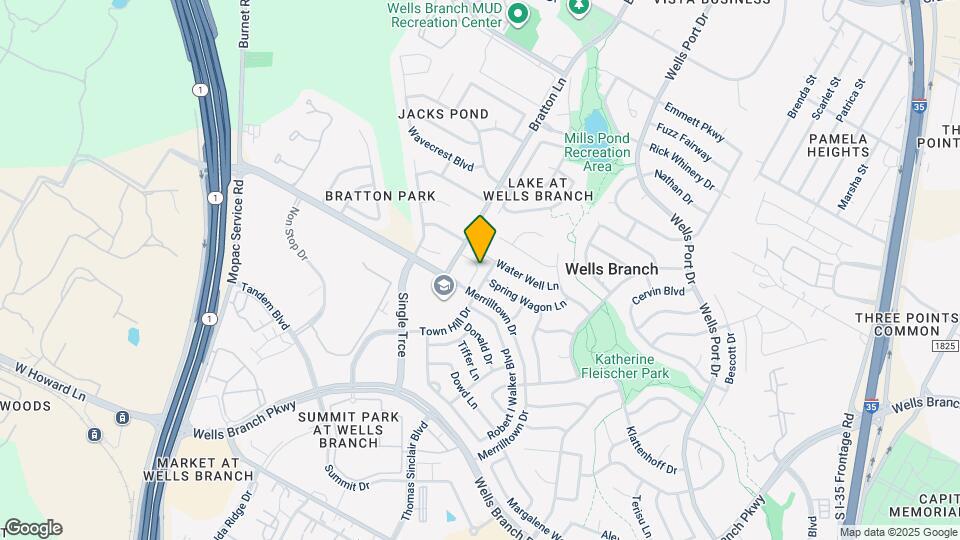 14608 Town Hill Dr Mapa y Detalles de la Ubicación