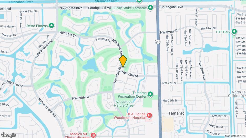 7810 NW 79th Terrace Map and Location Details