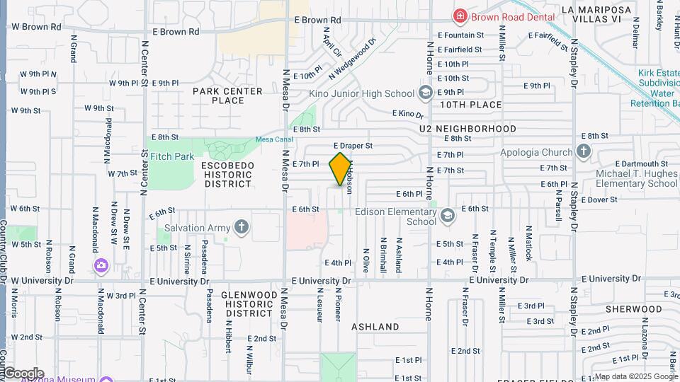 619 N Pioneer Cir Map and Location Details