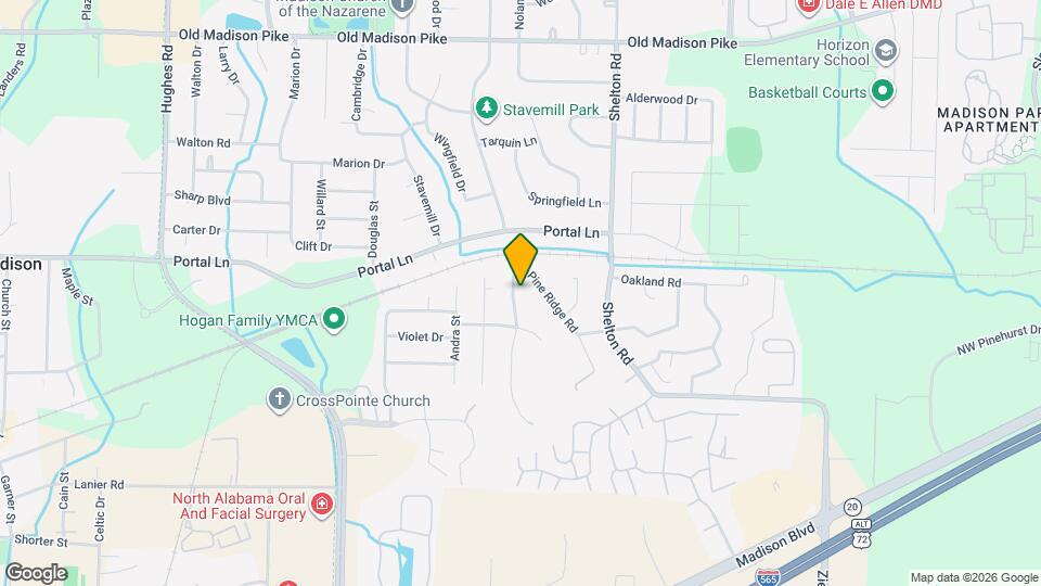 245 Pine Ridge Rd Map and Location Details