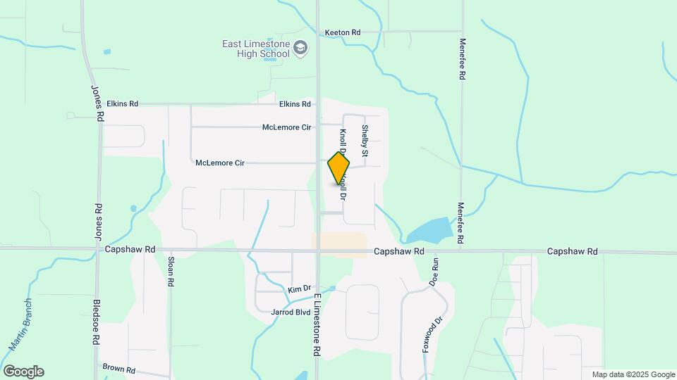 15213 Knoll Dr Map and Location Details