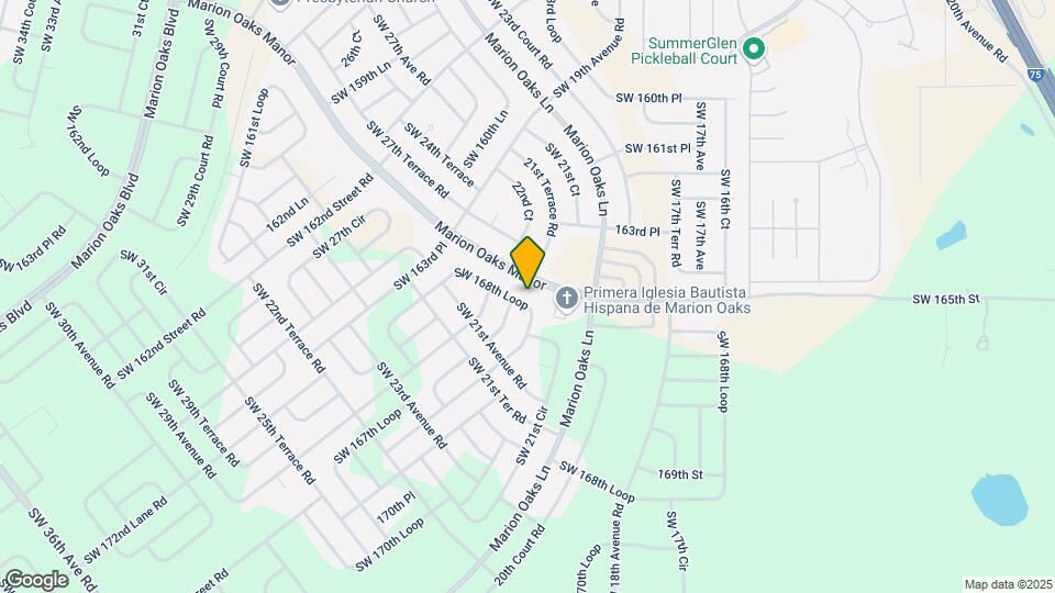 2352 SW 168th Loop Map and Location Details