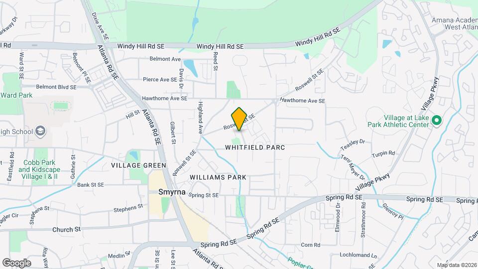 1029 Windy Oaks Ct SE Map and Location Details