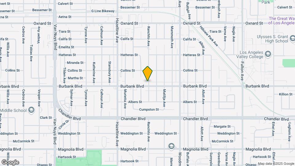 13901 Burbank Blvd Mapa y Detalles de la Ubicación