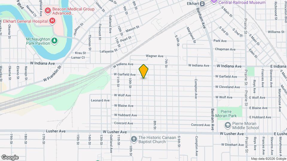 1616 9th St Map and Location Details