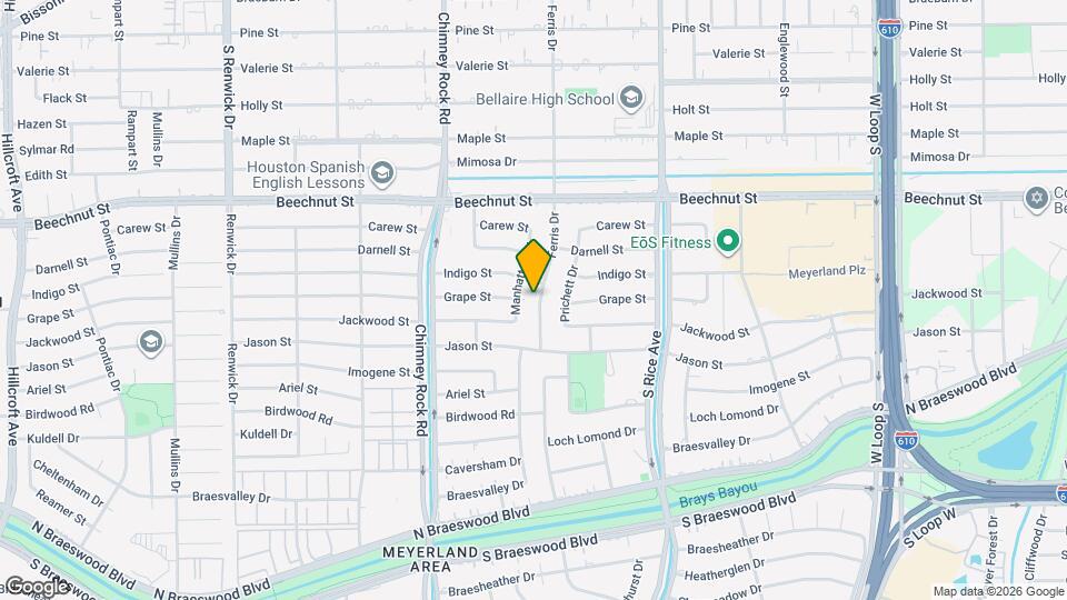 8706 Ferris Dr Map and Location Details