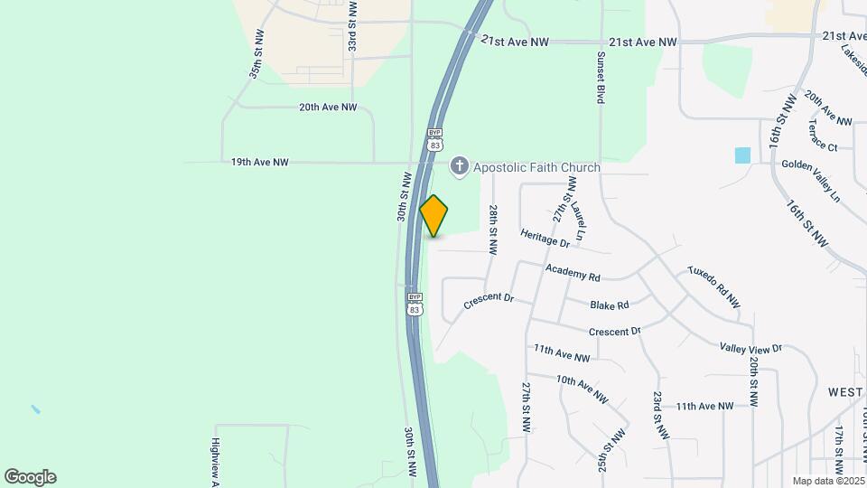 2820 15th Ave NW Map and Location Details