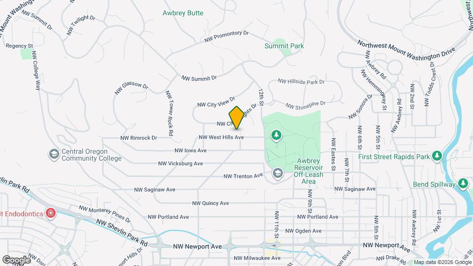 2307 NW Juniper St, Unit #2 Map and Location Details