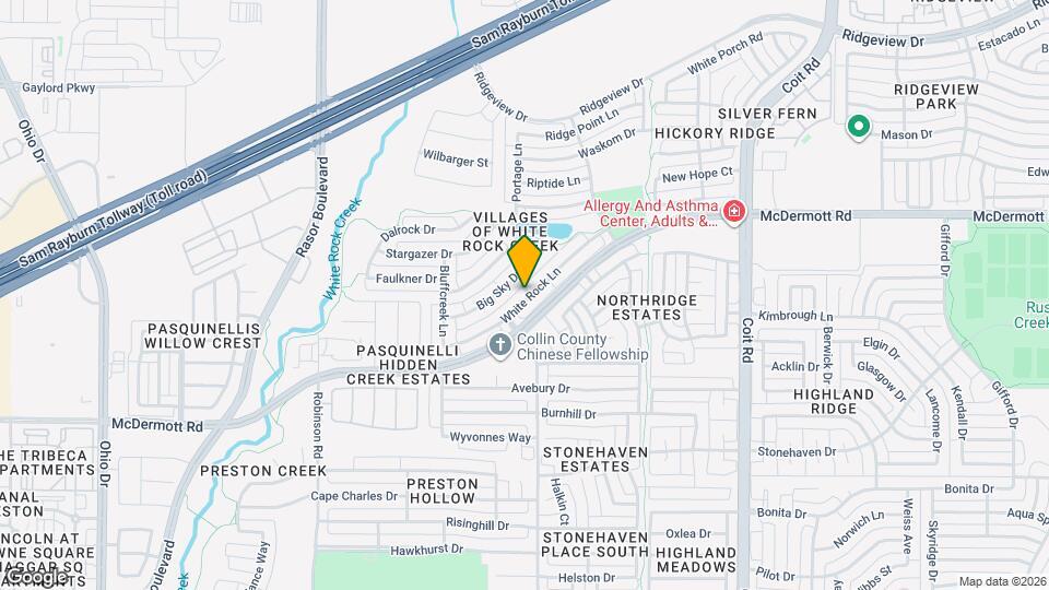 4473 White Rock Ln Map and Location Details