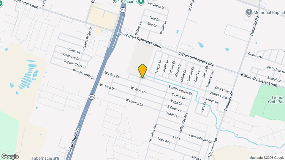404 W Little Dipper Dr Map and Location Details