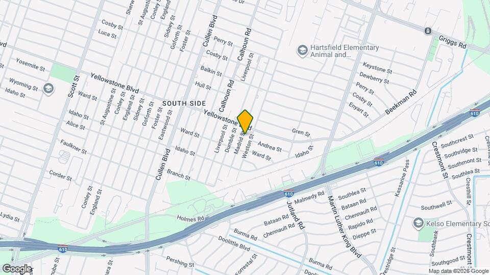 6721 Madrid St Map and Location Details