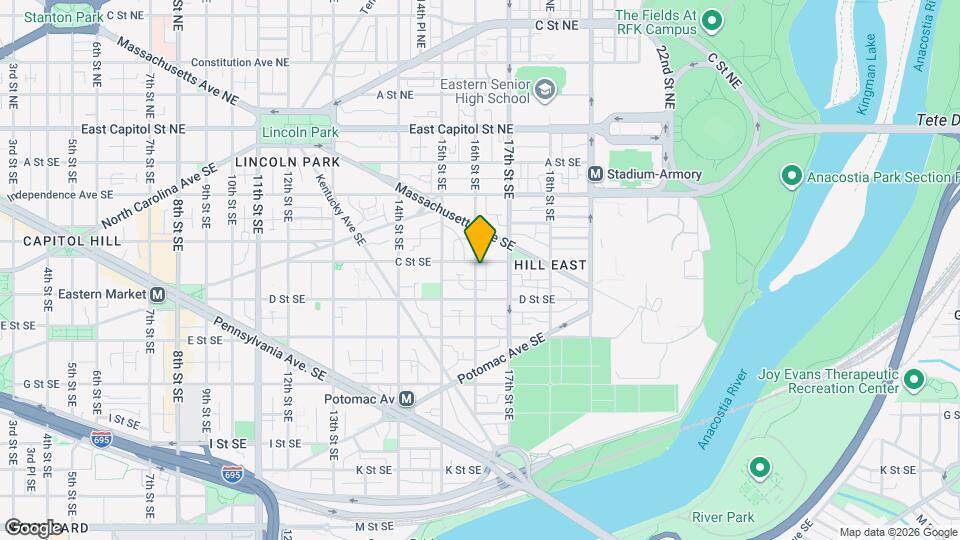 304 16th St SE Map and Location Details