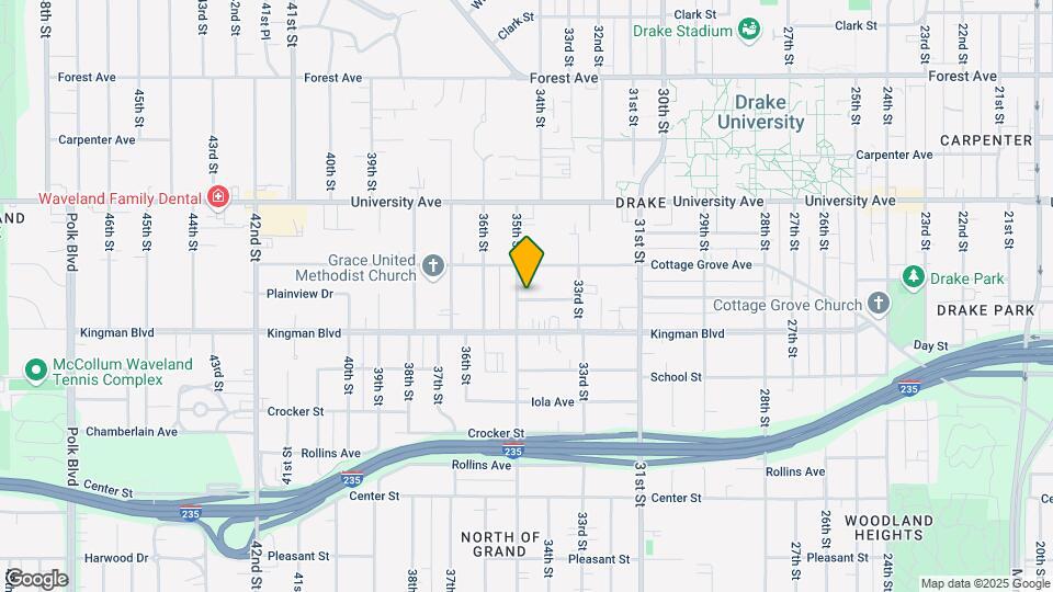 1065 35th St Map and Location Details