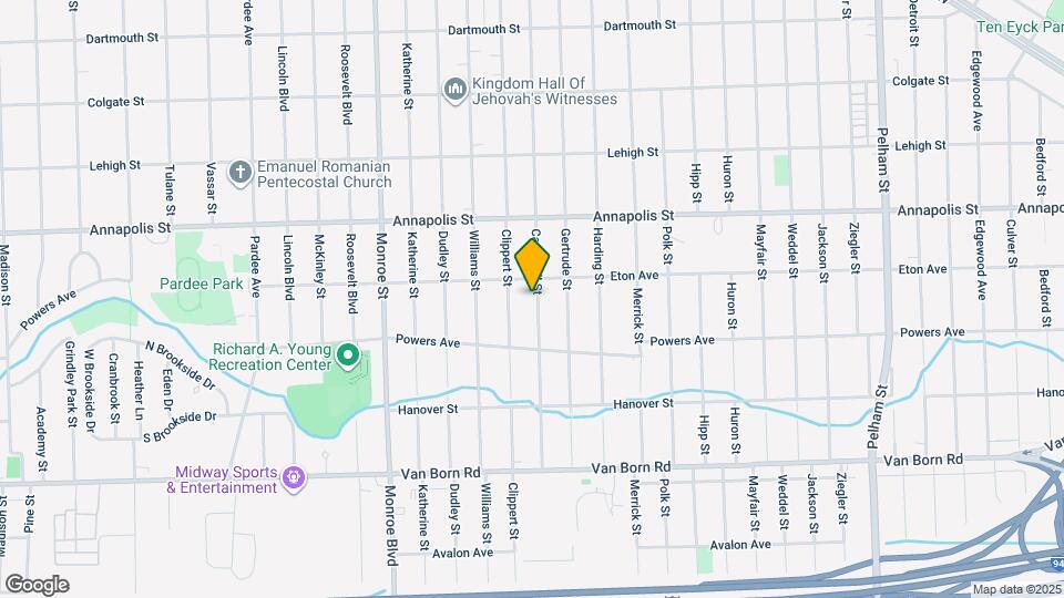 4938 Campbell St Map and Location Details