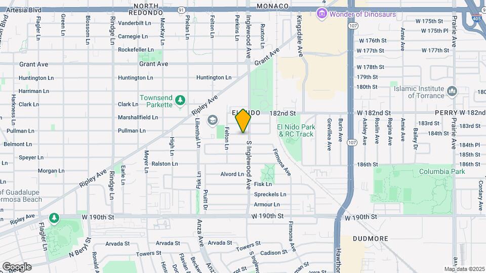 2614 183rd St Map and Location Details