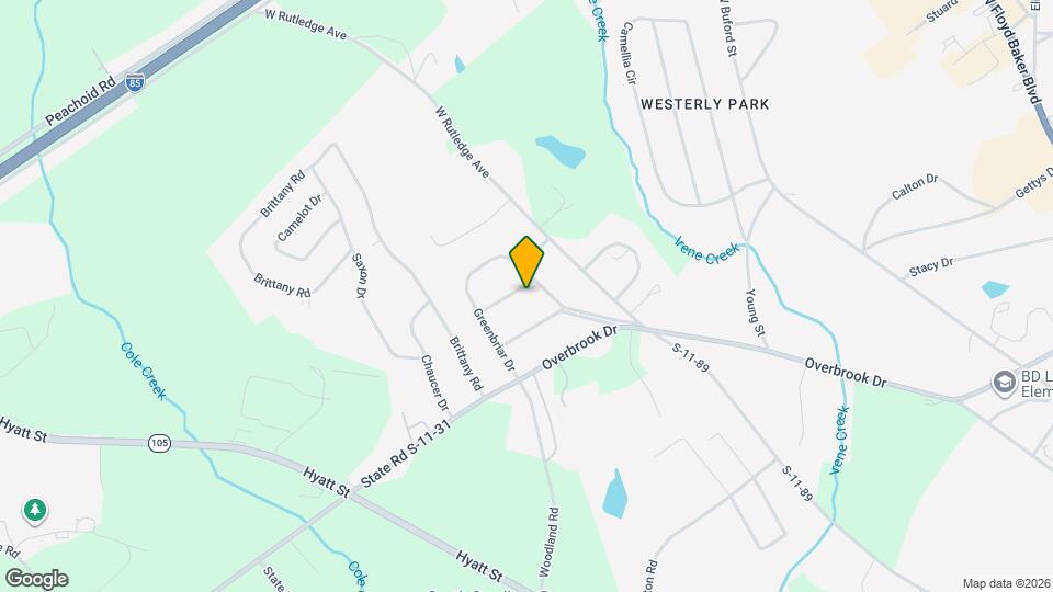 103 Avondale Dr Map and Location Details