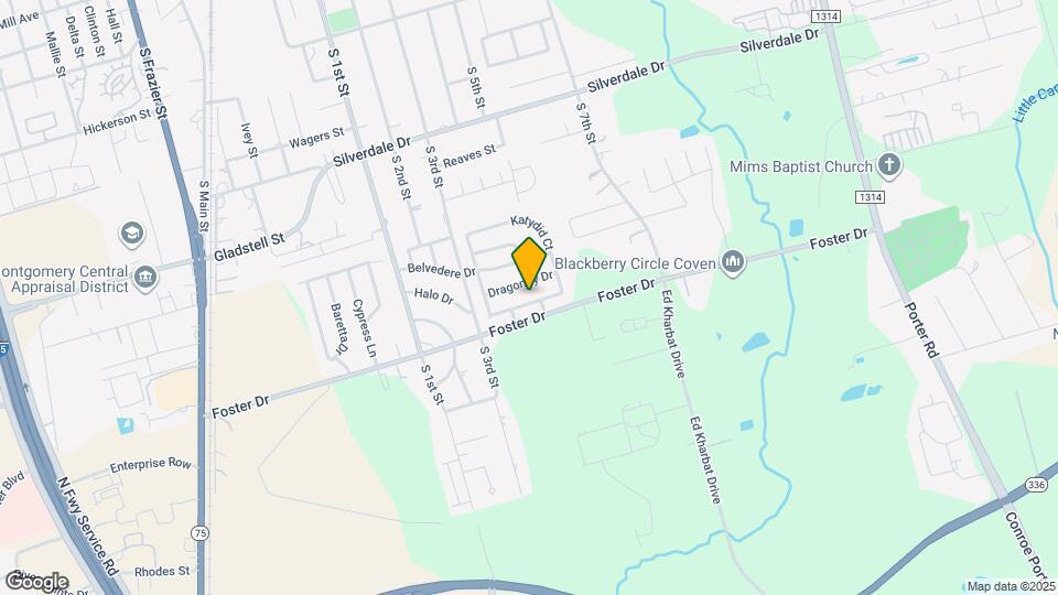 819 Lightningbug Ln Map and Location Details