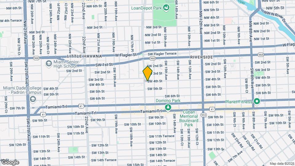 1644 SW 4th St Map and Location Details