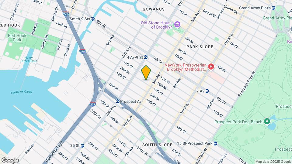 247 13th St Map and Location Details