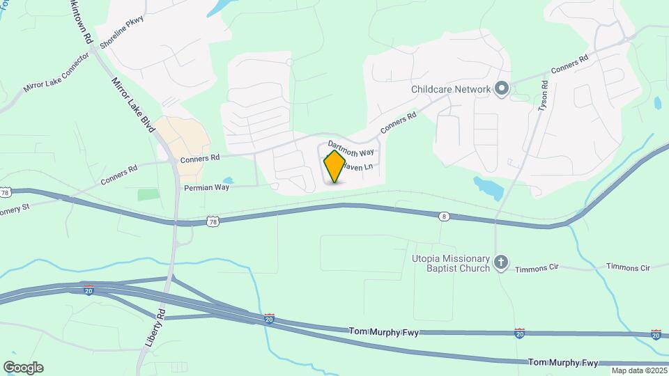 2070 Dartmoth Way Map and Location Details