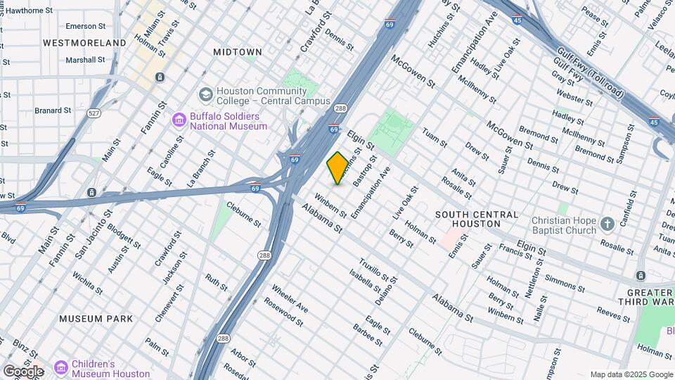 3513 Hutchins St Map and Location Details