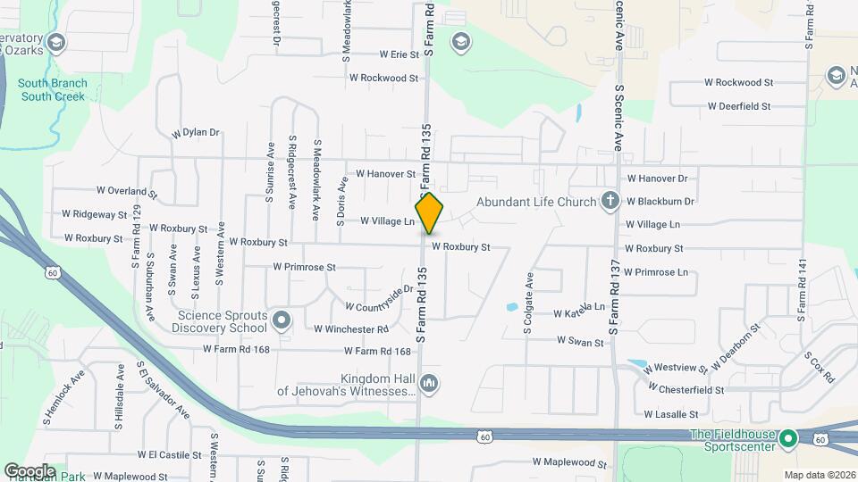 3526 S Farm Rd 135 Map and Location Details