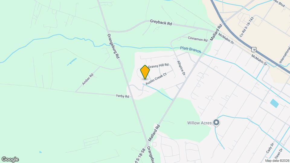 238 Austin Creek Ct Mapa y Detalles de la Ubicación