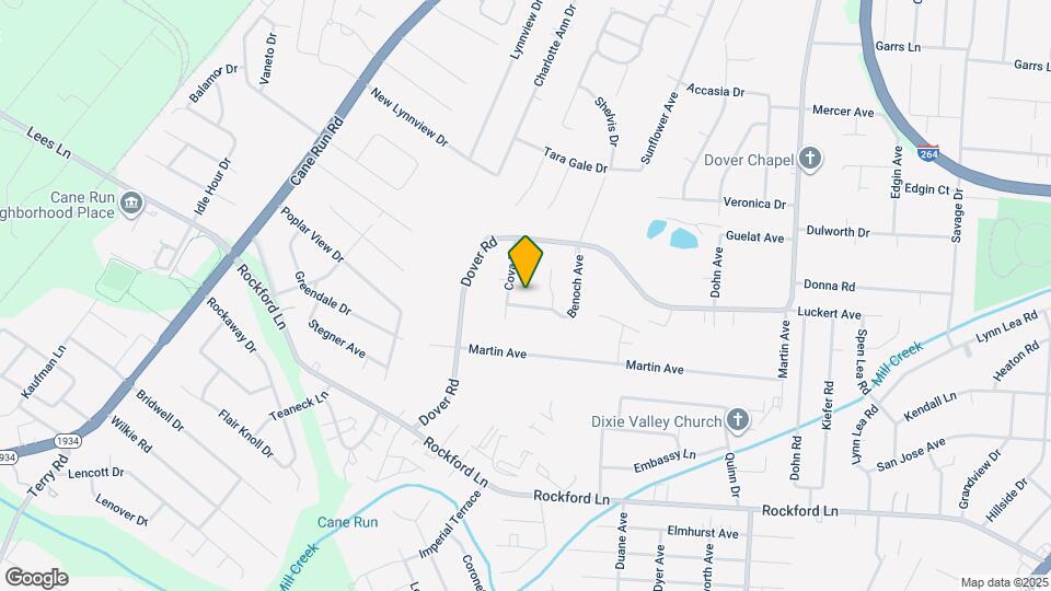 4609 Melvin Dr Map and Location Details